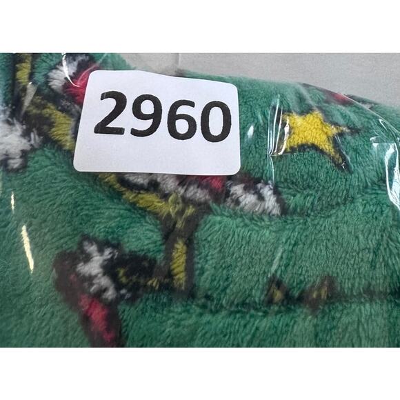 Dr. Suess The Grinch 2X Green Fleece Lounge Pants Pajamas - Picture 8 of 8